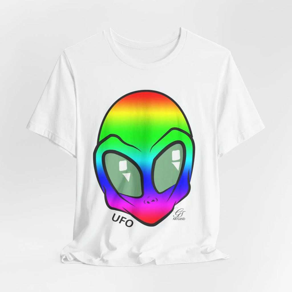 Rainbow UFO Martian 3i Atlas Edition Unisex Jersey Short Sleeve Tee by GT
