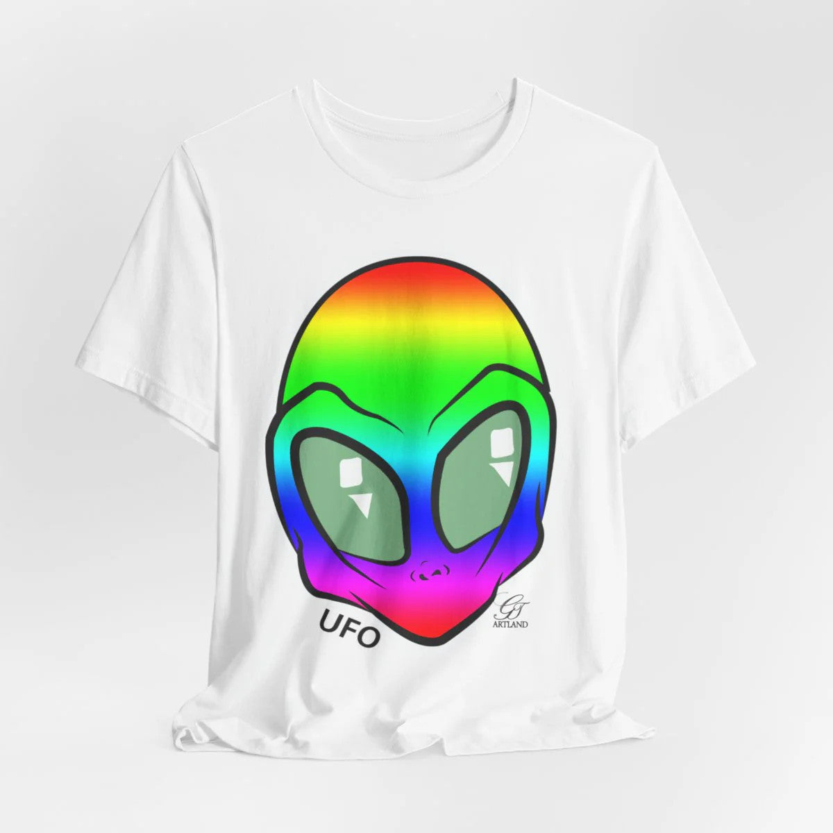 Rainbow UFO Martian 3i Atlas Edition Unisex Jersey Short Sleeve Tee by GT
