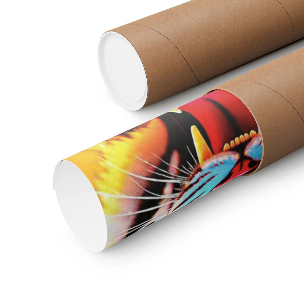 King Tiger GT Hungry Designer Edtion Lavish Matte Vertical Posters by GT Artland
