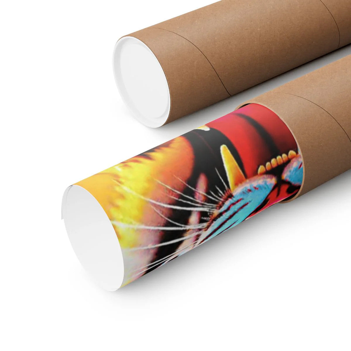 King Tiger GT Hungry Designer Edtion Lavish Matte Vertical Posters by GT Artland