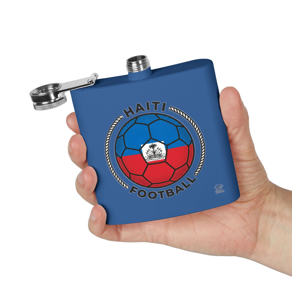 Haitian Football 6oz Stainless Steel Soccer Ball Flask