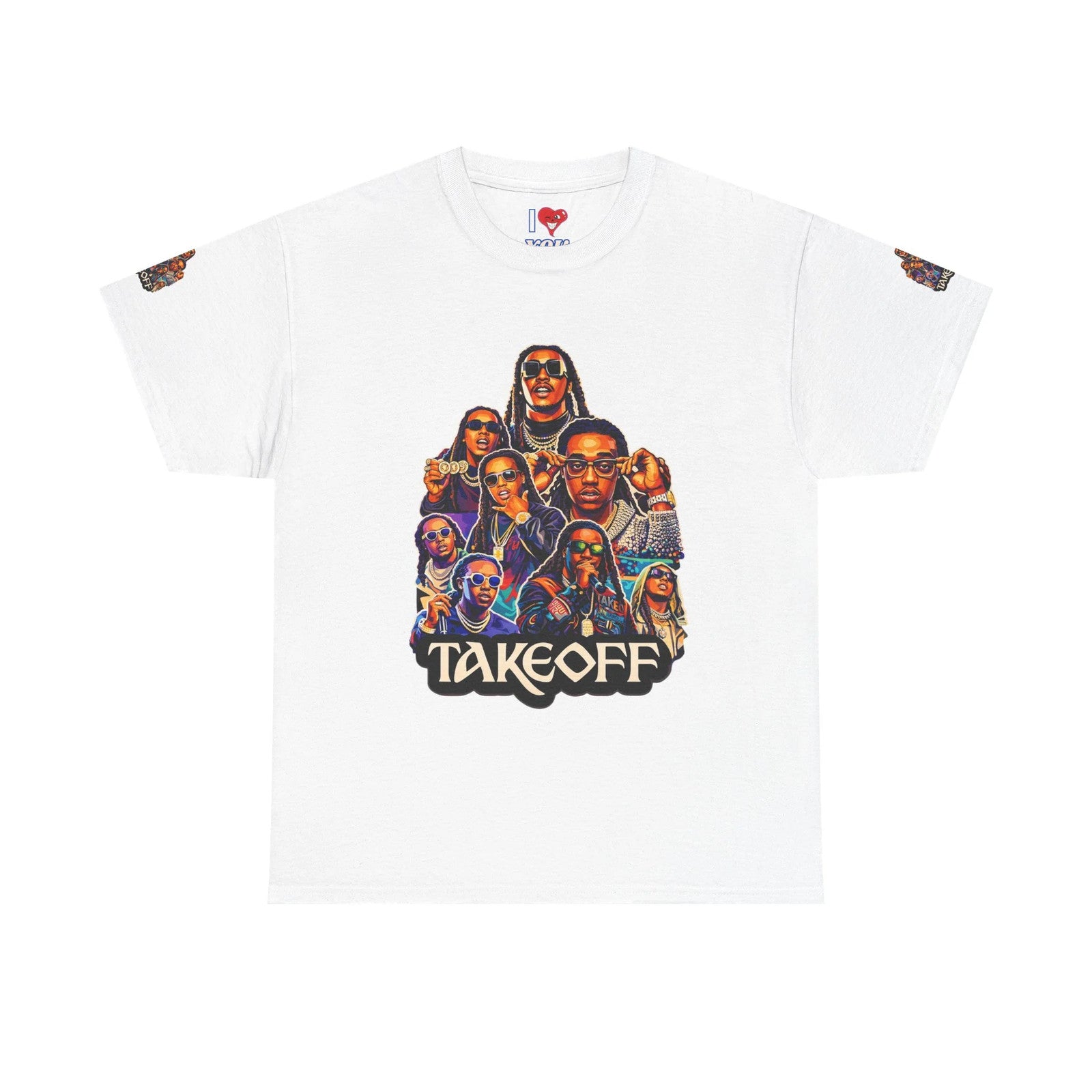 Hip hop Mogul takeoff urban art T Shirt