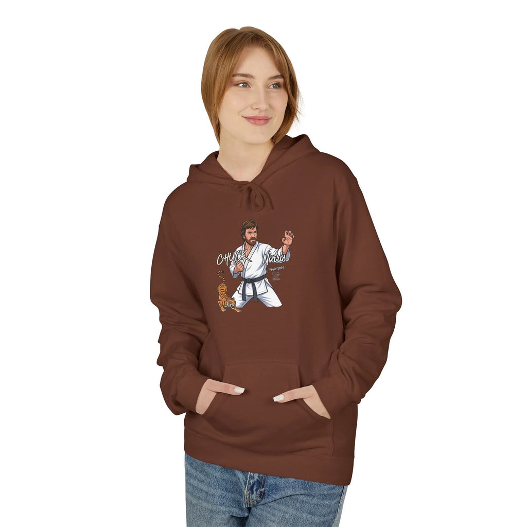 Chuck Norris Karate Hoodie | Martial Arts, Tiger Illustration by GT Artland