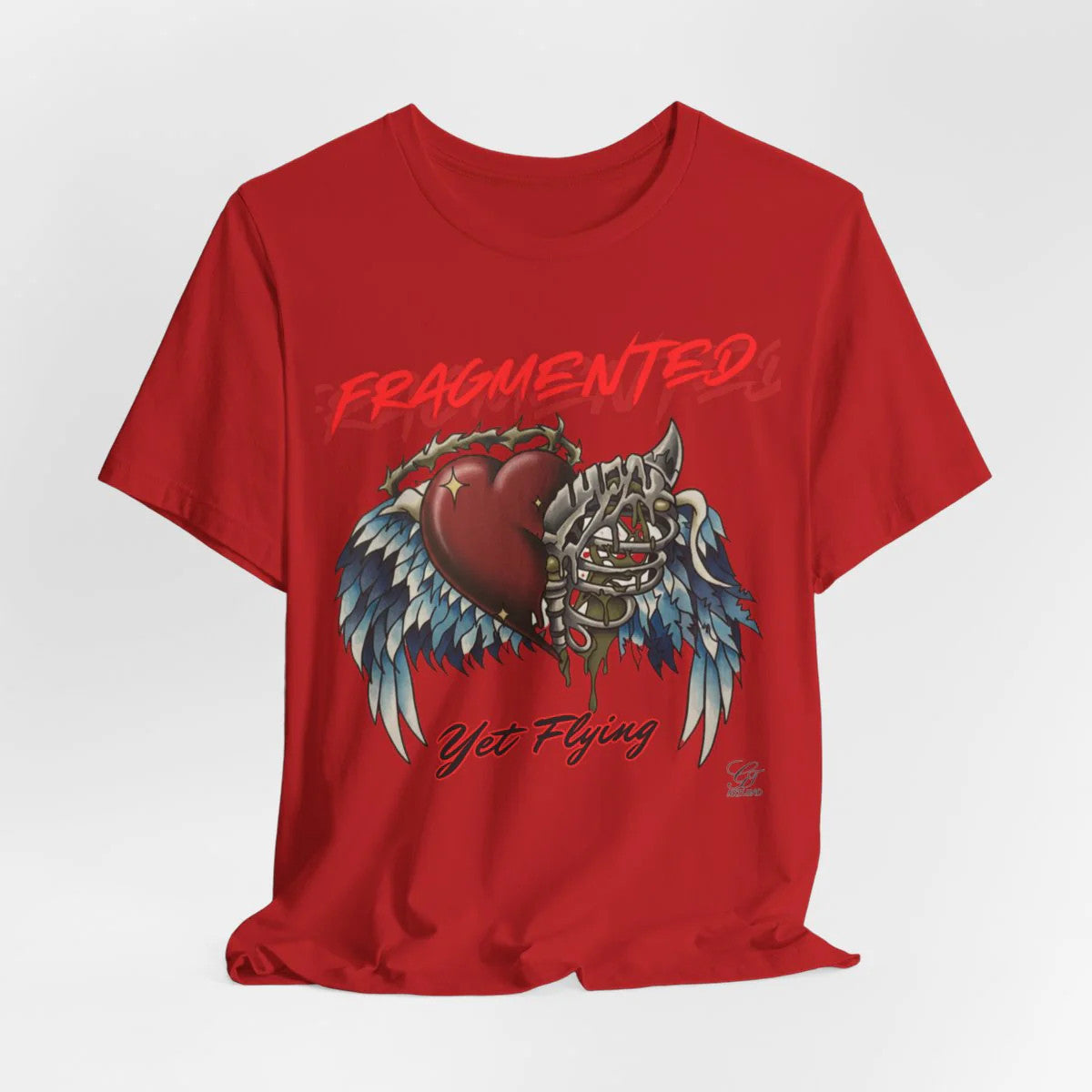 Fragmented Yet Flying Motivational Unisex Jersey Short Sleeve Tee