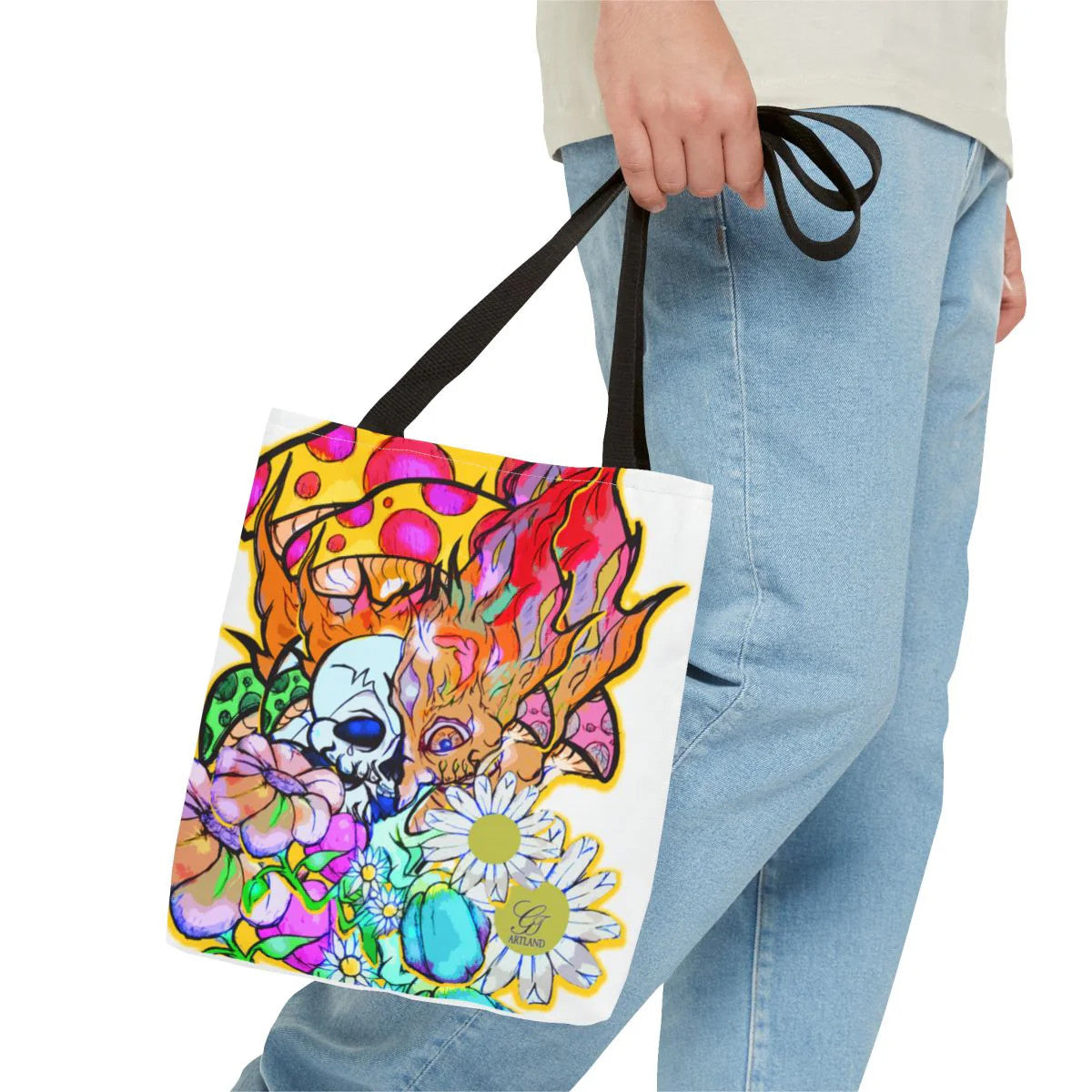 Twisted Designer Tote Bag by GT Artland