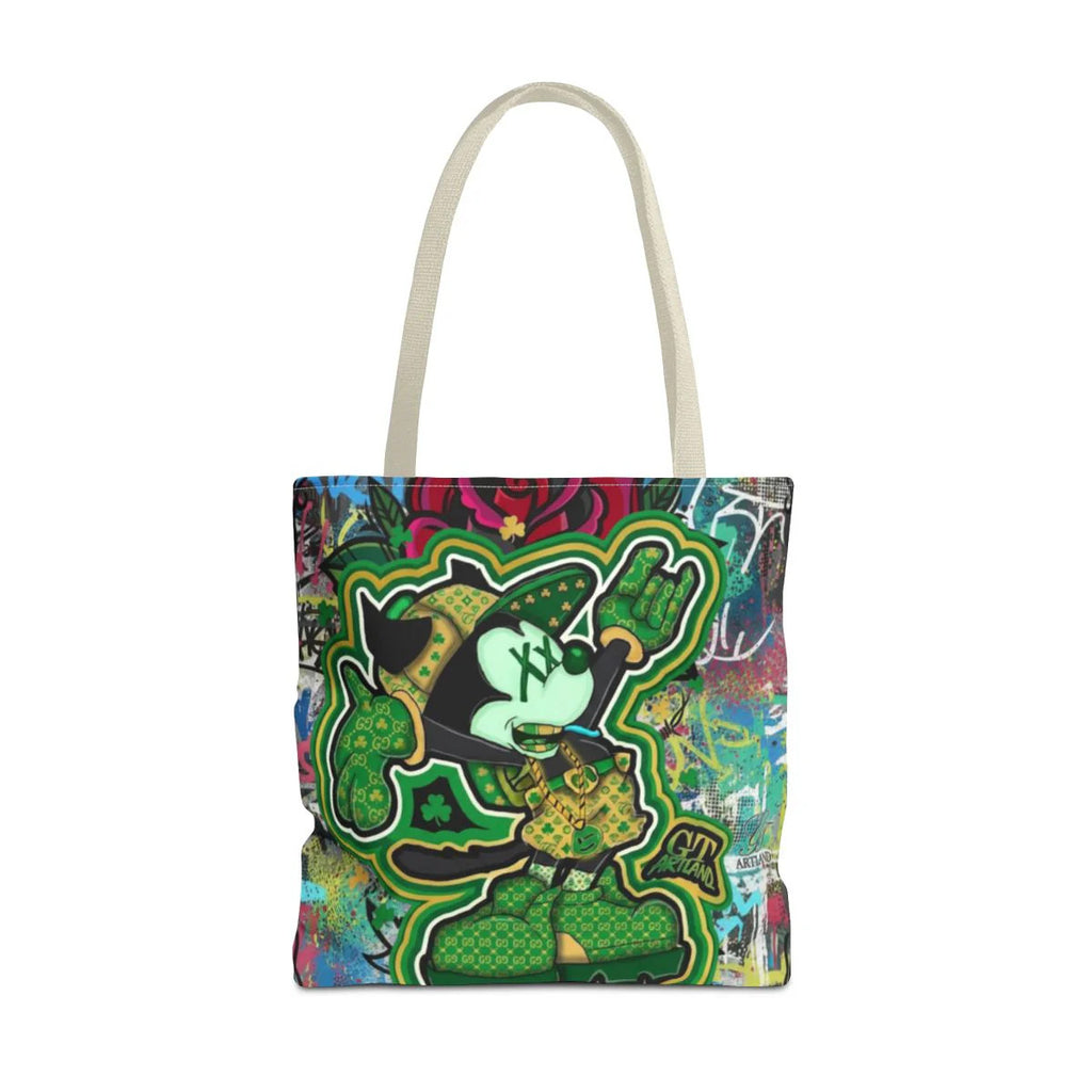 Designer Mouse Urban Legend Splash Tote Bag Designer | All-Over Print by GT