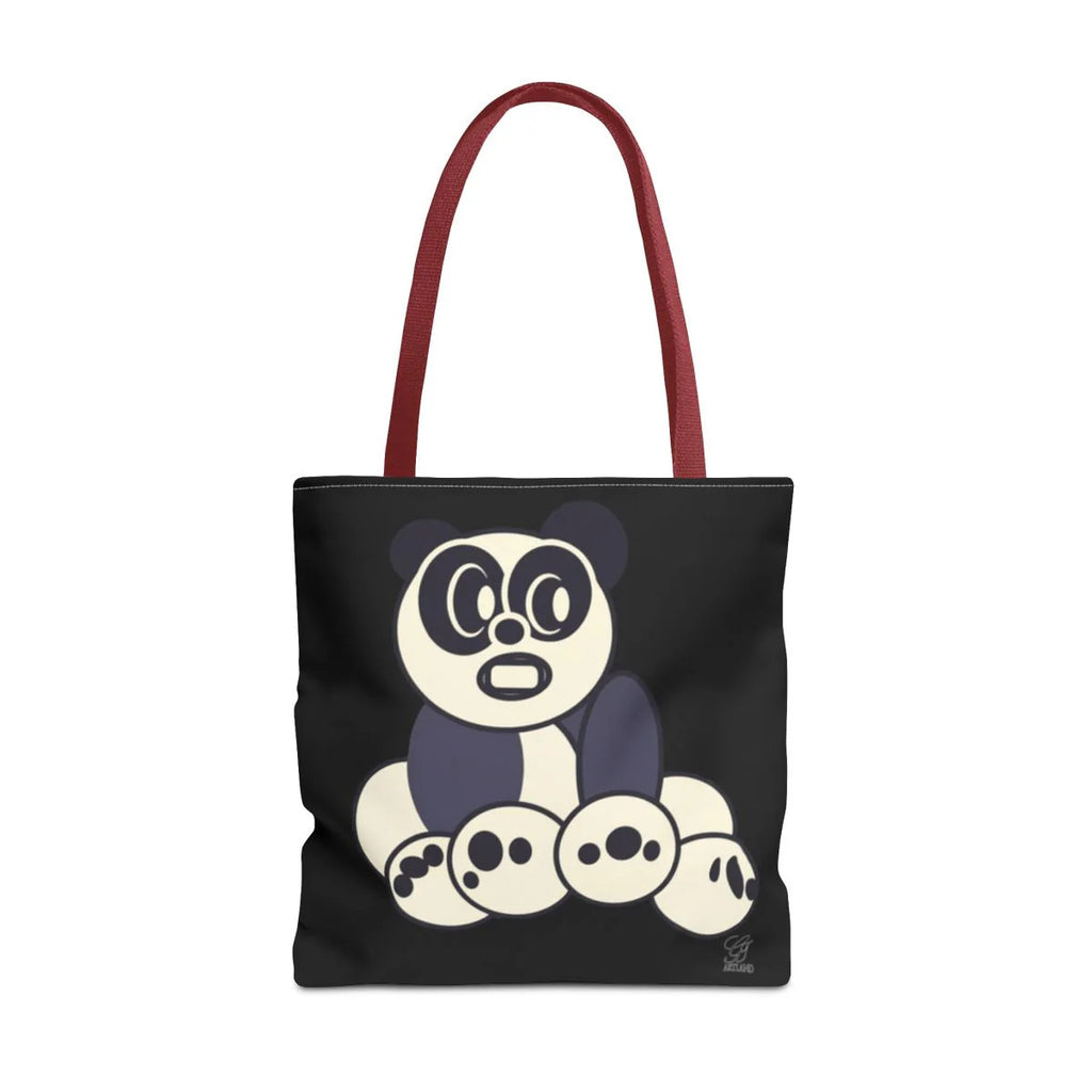 Urban Panda GT Blackout Designer Tote Bag Designer | All-Over Print by GT