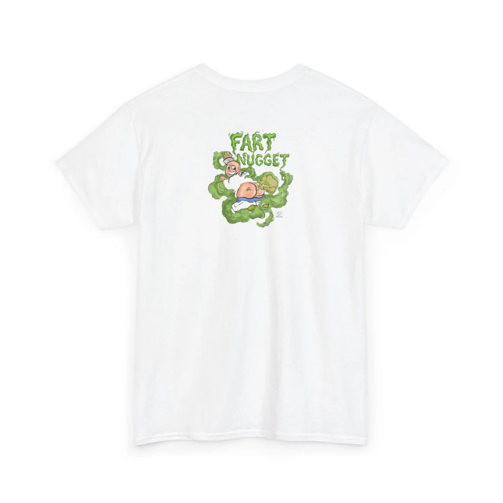 Fart Nugget Unisex Heavy Cotton Tee by GT Artland