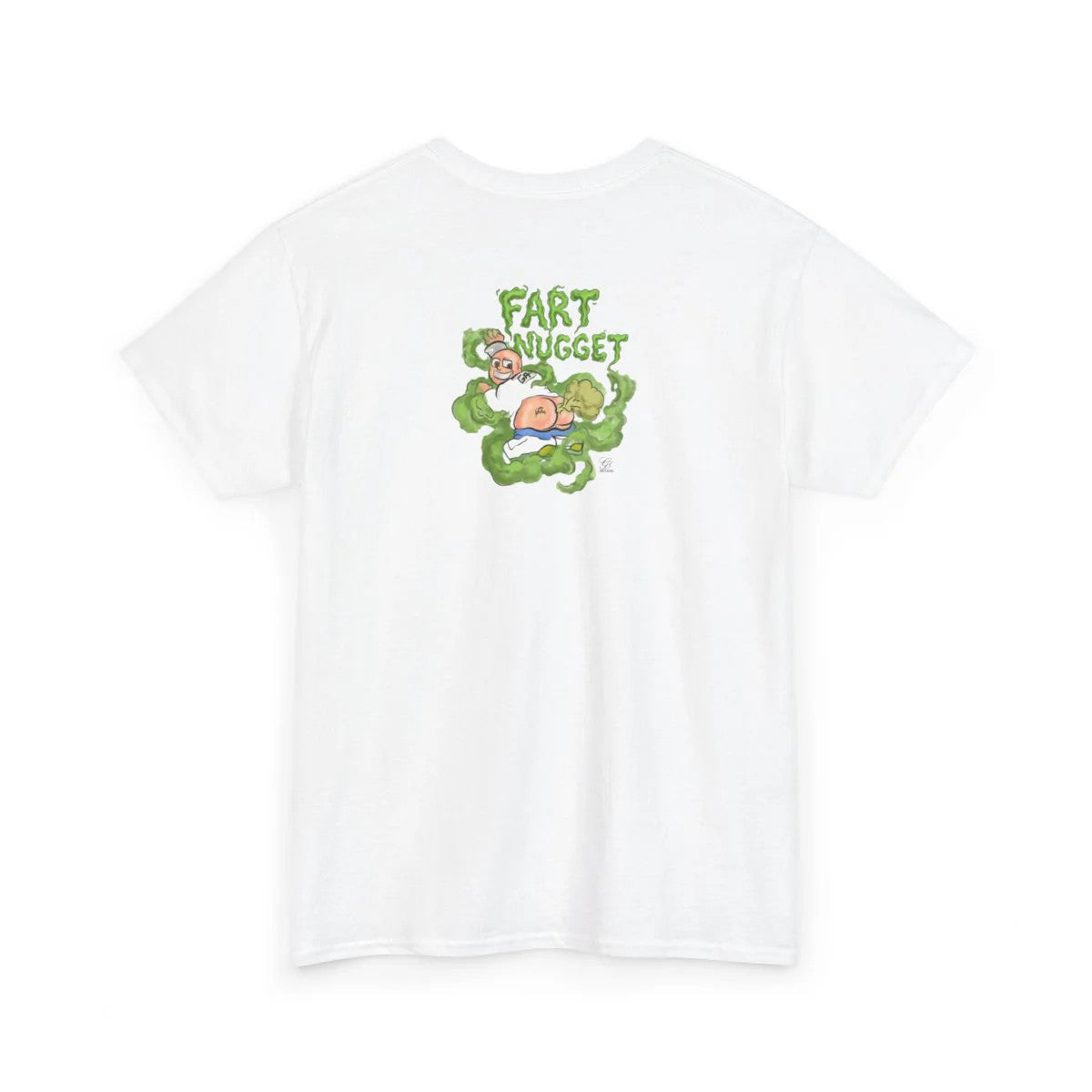 Fart Nugget Unisex Heavy Cotton Tee by GT Artland