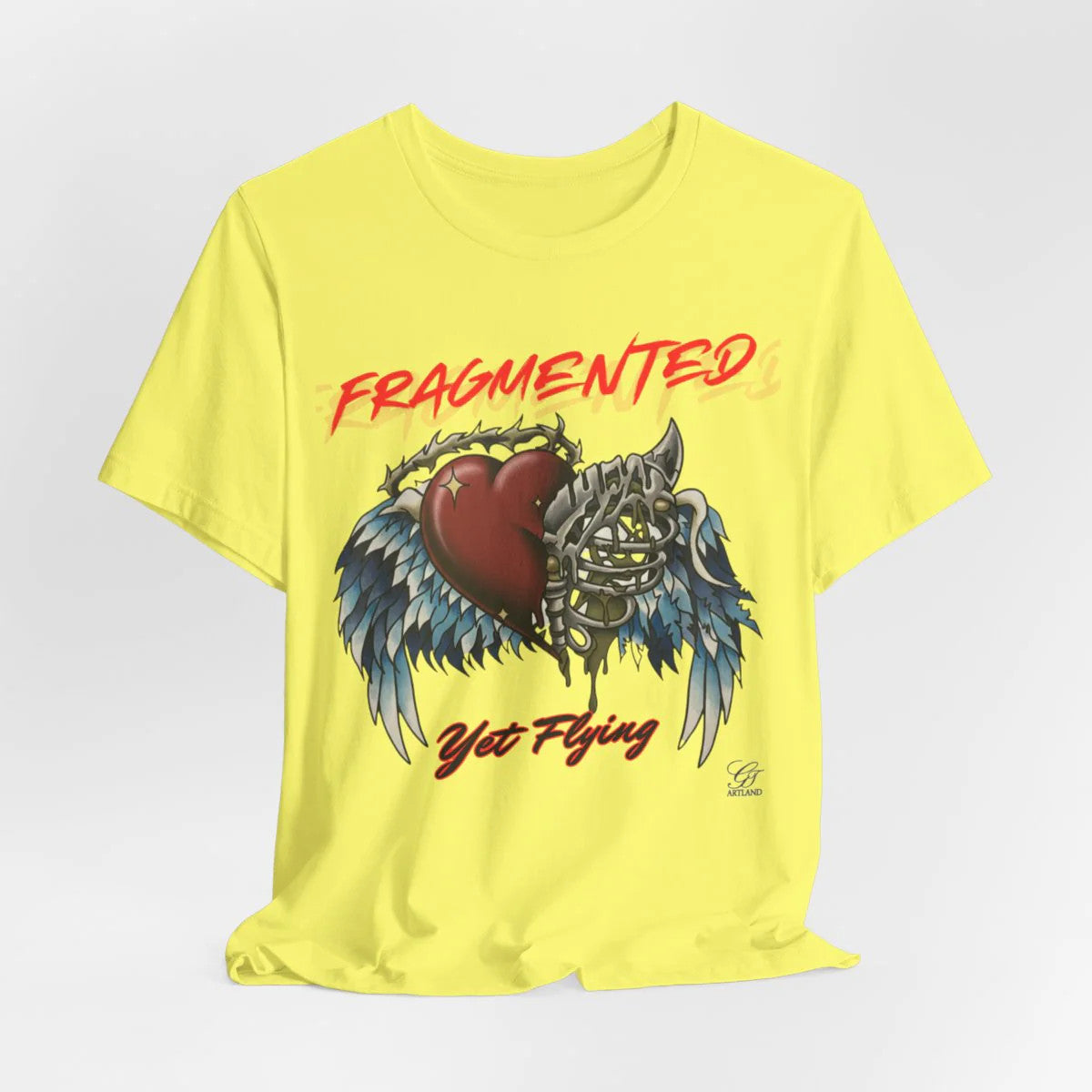 Fragmented Yet Flying Motivational Unisex Jersey Short Sleeve Tee