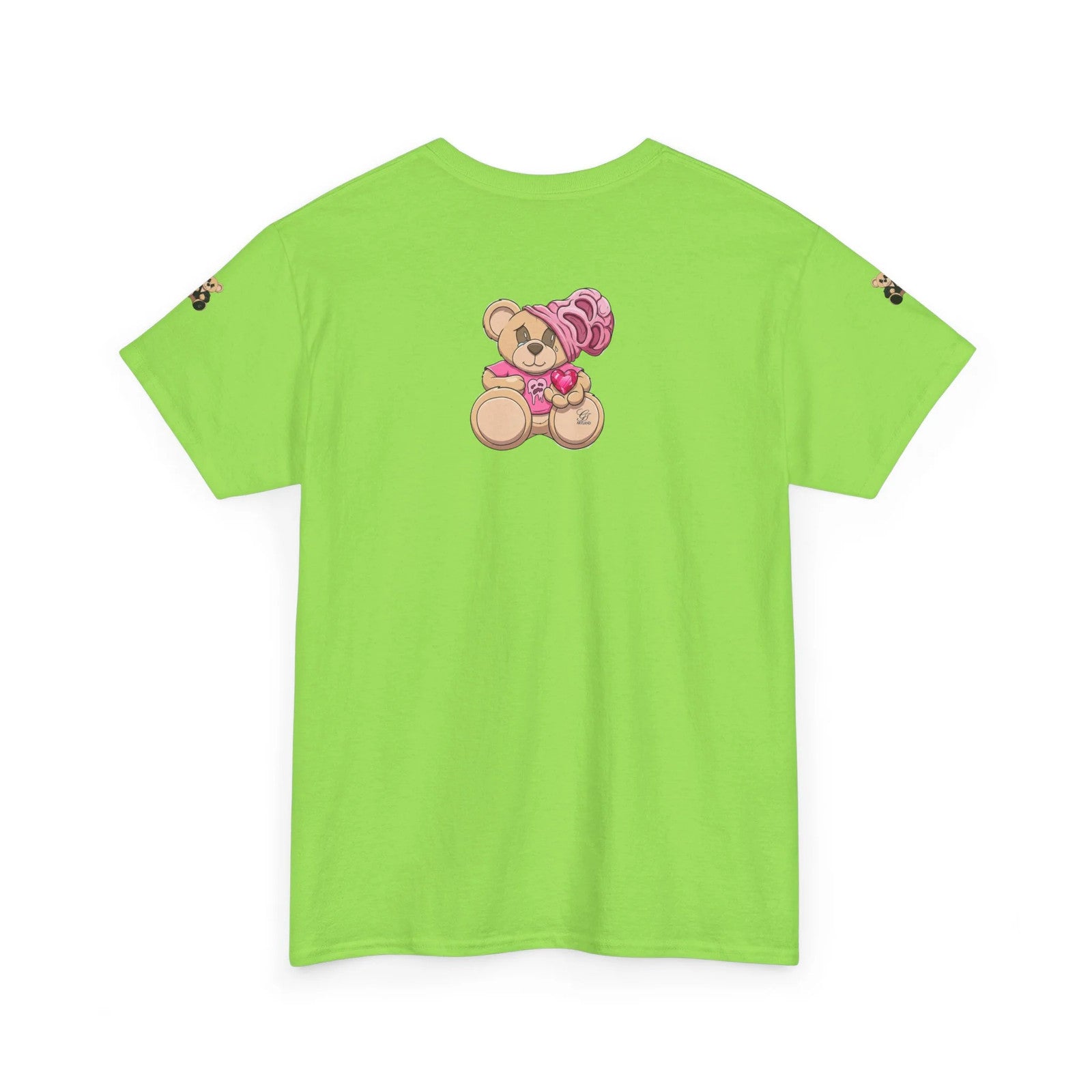 Teddy Bear Graphic Tee | Cute Cartoon Bear Illustration by GT Artland