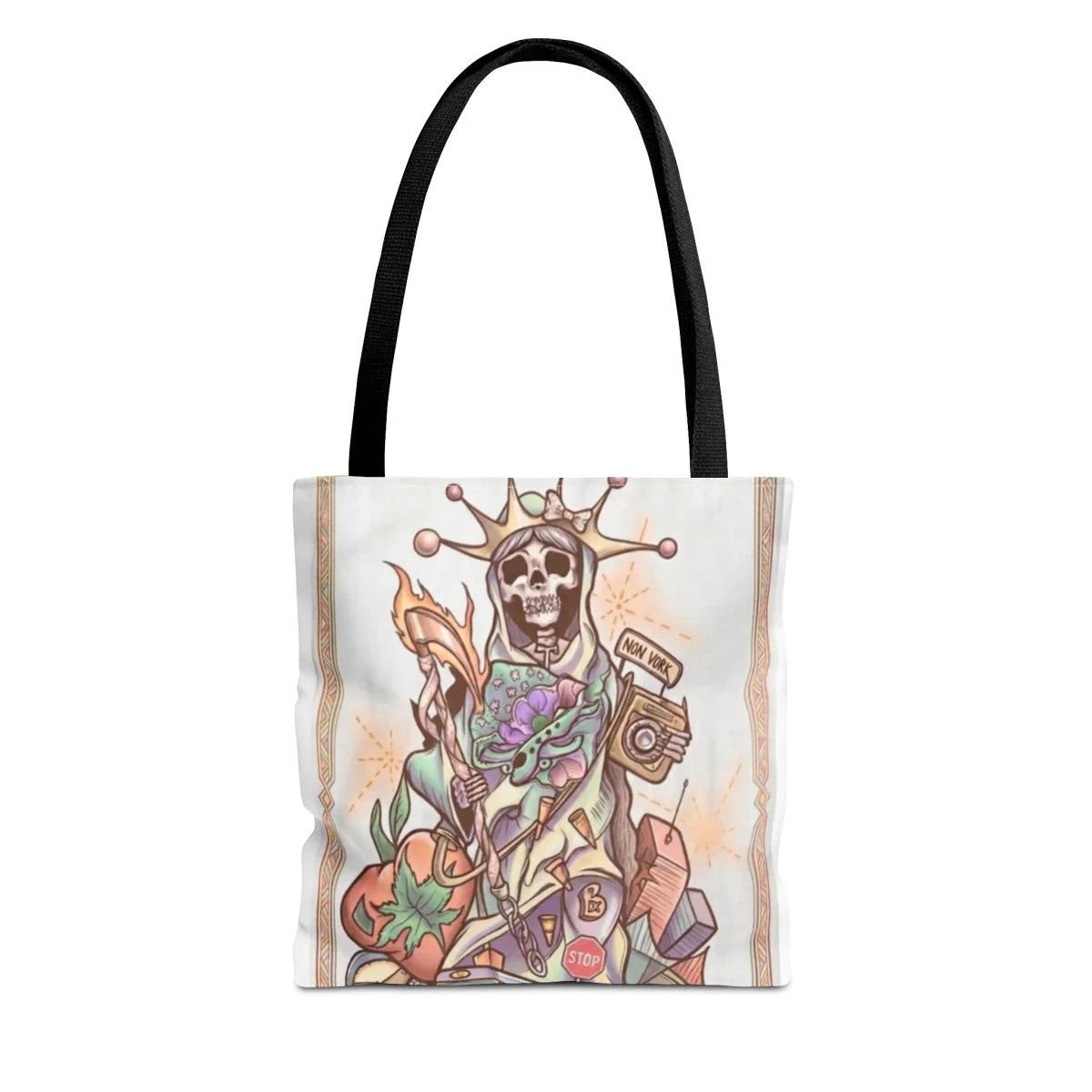 Statue of Injustice Designer Tote Bag by GT Artland