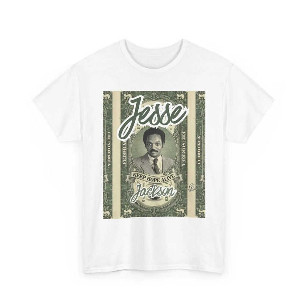 Jesse Jackson Dolla Billin Designer Gear Unisex Heavy Cotton Tee by GT Artland