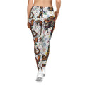 Exotic Tiger High Fashion Wild Card Women's Casual Leggings by GT Artland