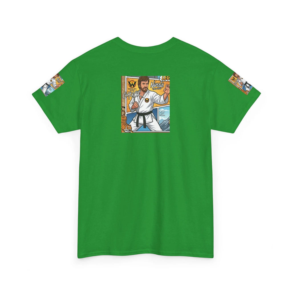 Chuck Norris Legend Karate Master Illustration Tee | Martial Arts Graphic