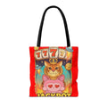 Jackpot "777" Tiger Bubu Casino Style HD Tote Bag Designer | All-Over Print by