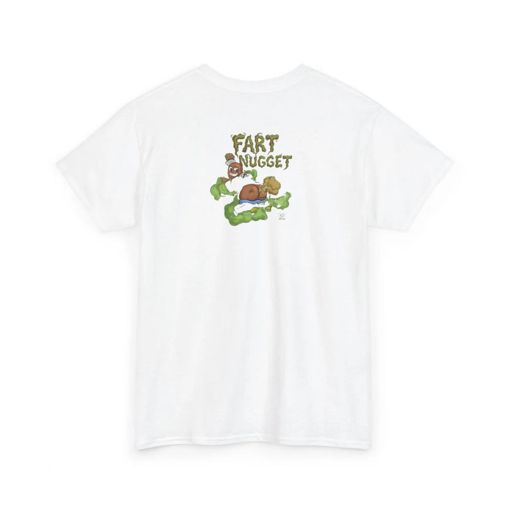 Fart Nugget Ebony Edition Unisex Heavy Cotton Tee by GT Artland