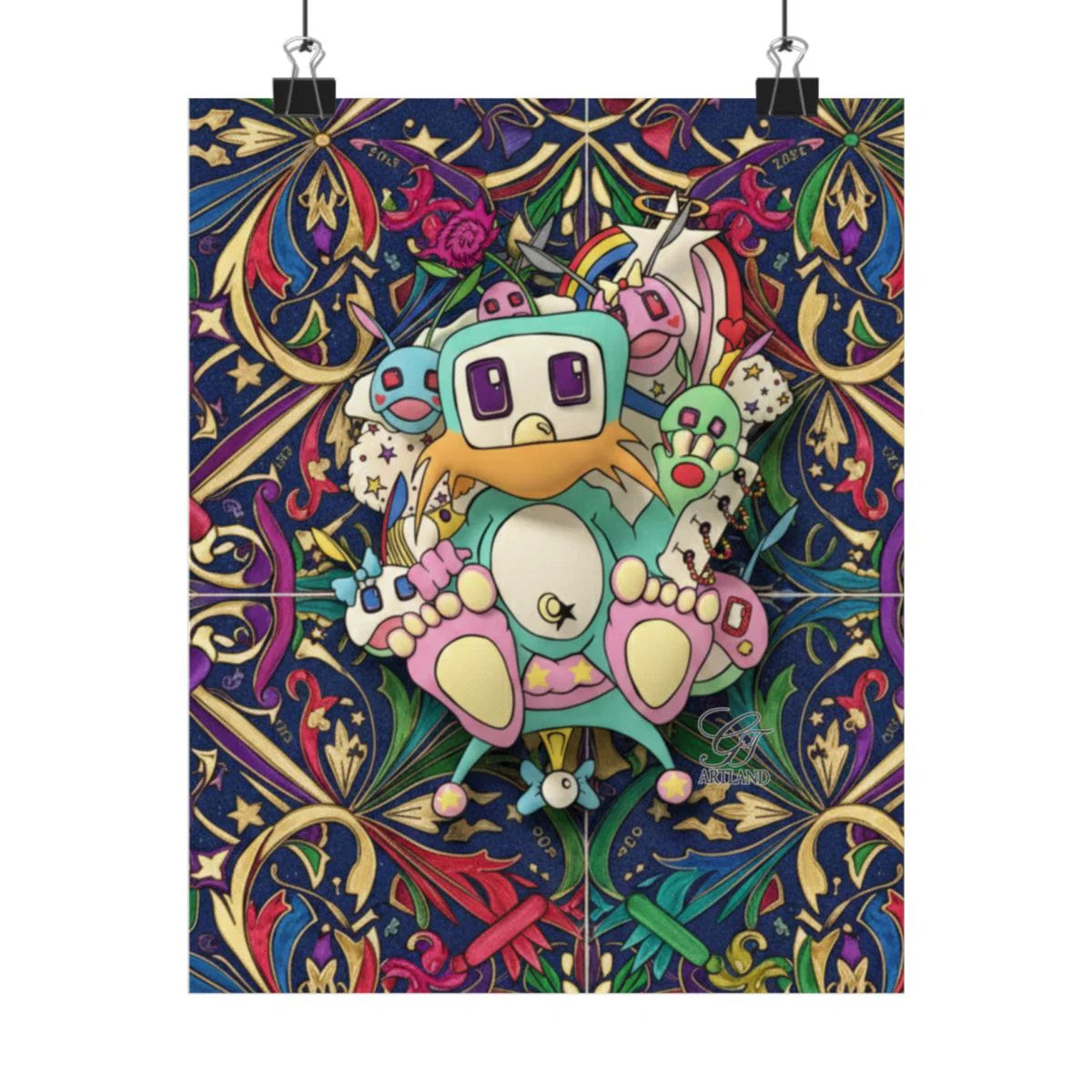 Poon Urban Designer Matte Vertical Posters by GT Artland