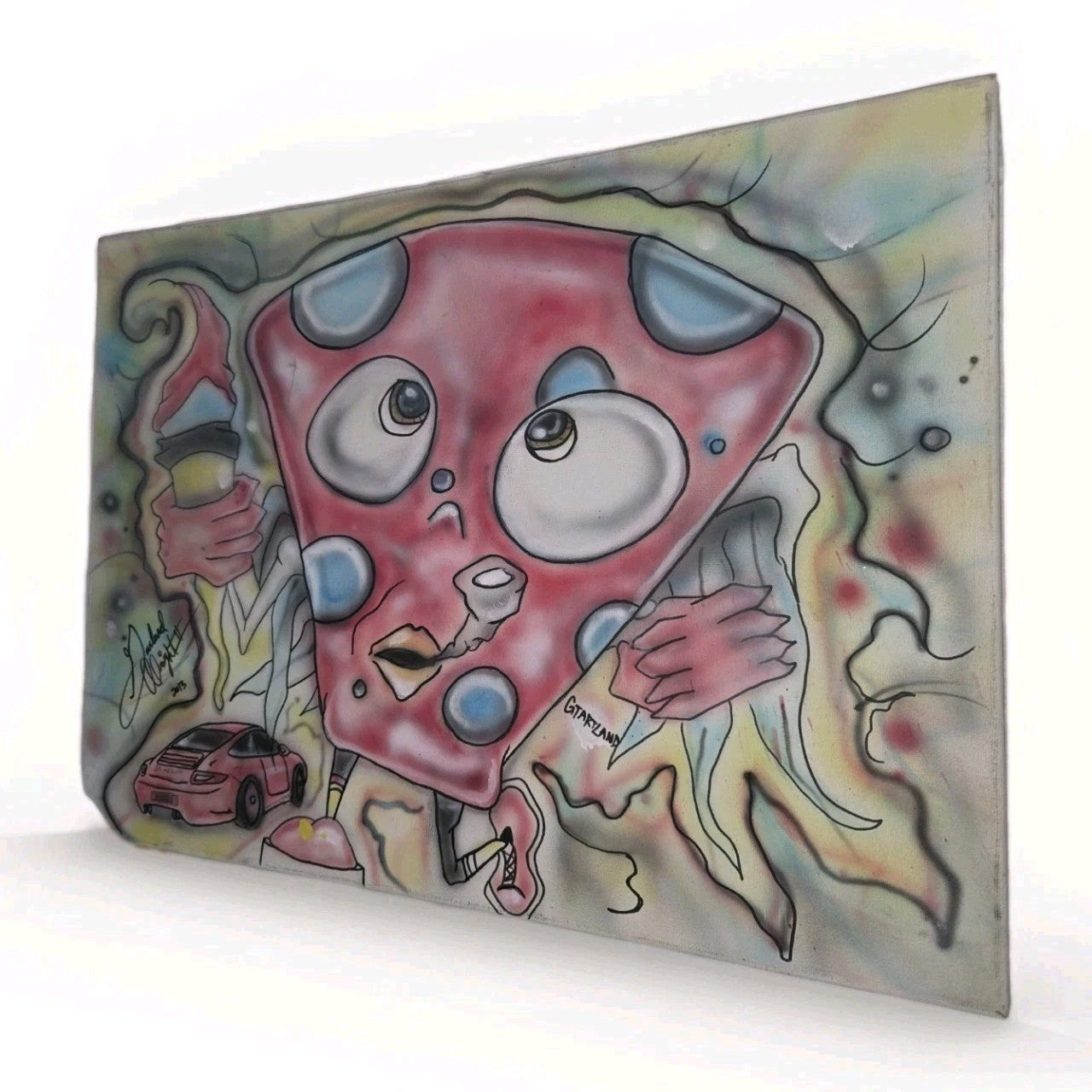 Unknown Painting 18 X 24 In Collectors Canvas Signed 2013