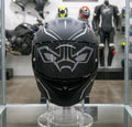 Black Panther GT BT Integrated MODULAR FULL FACE HELMET Signed Full Visibility 