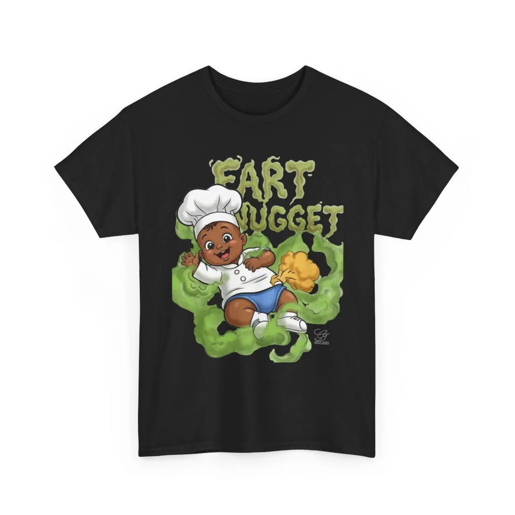 Fart Nugget Baby Unisex Heavy Cotton Tee by GT Artland