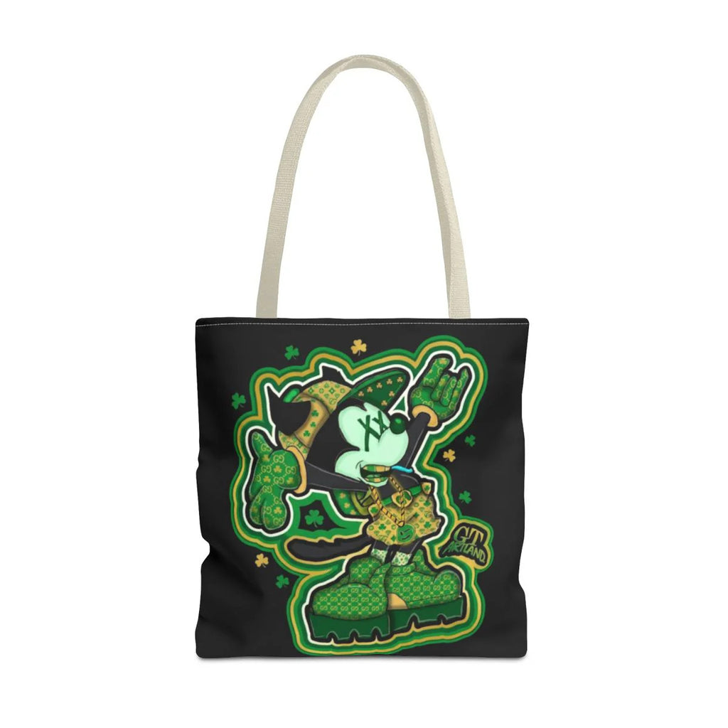 "Lucky Art" Urban Shamrock Designer Mickey Graffiti Splash St. Patrick Theme