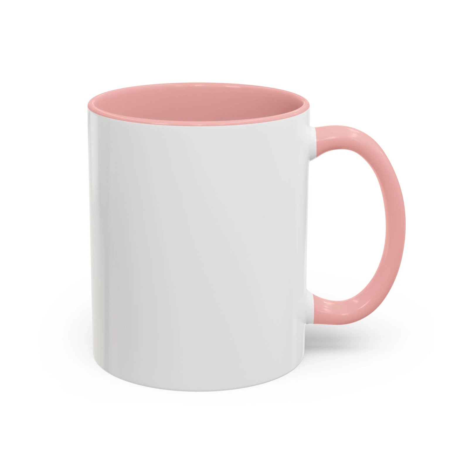 I ️ "Add Any Text" Happy Heart Classic Accent Coffee Mug (11, 15oz) by GT