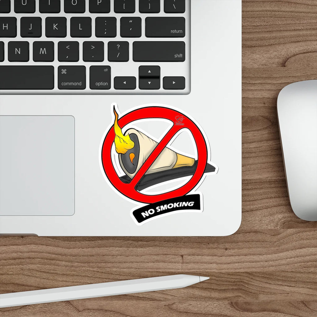 No Smoking Die-Cut Stickers by GT Artland
