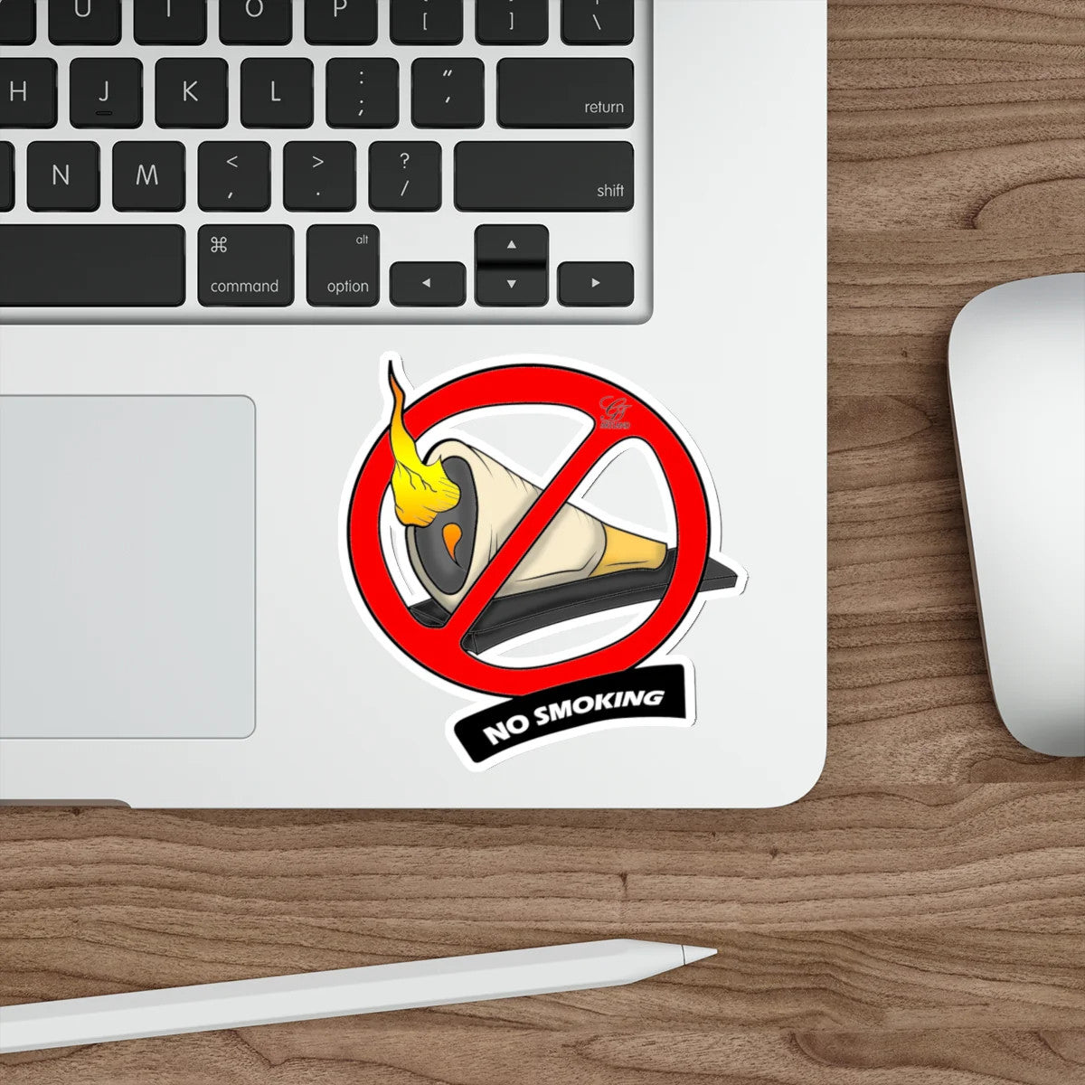 No Smoking Die-Cut Stickers by GT Artland