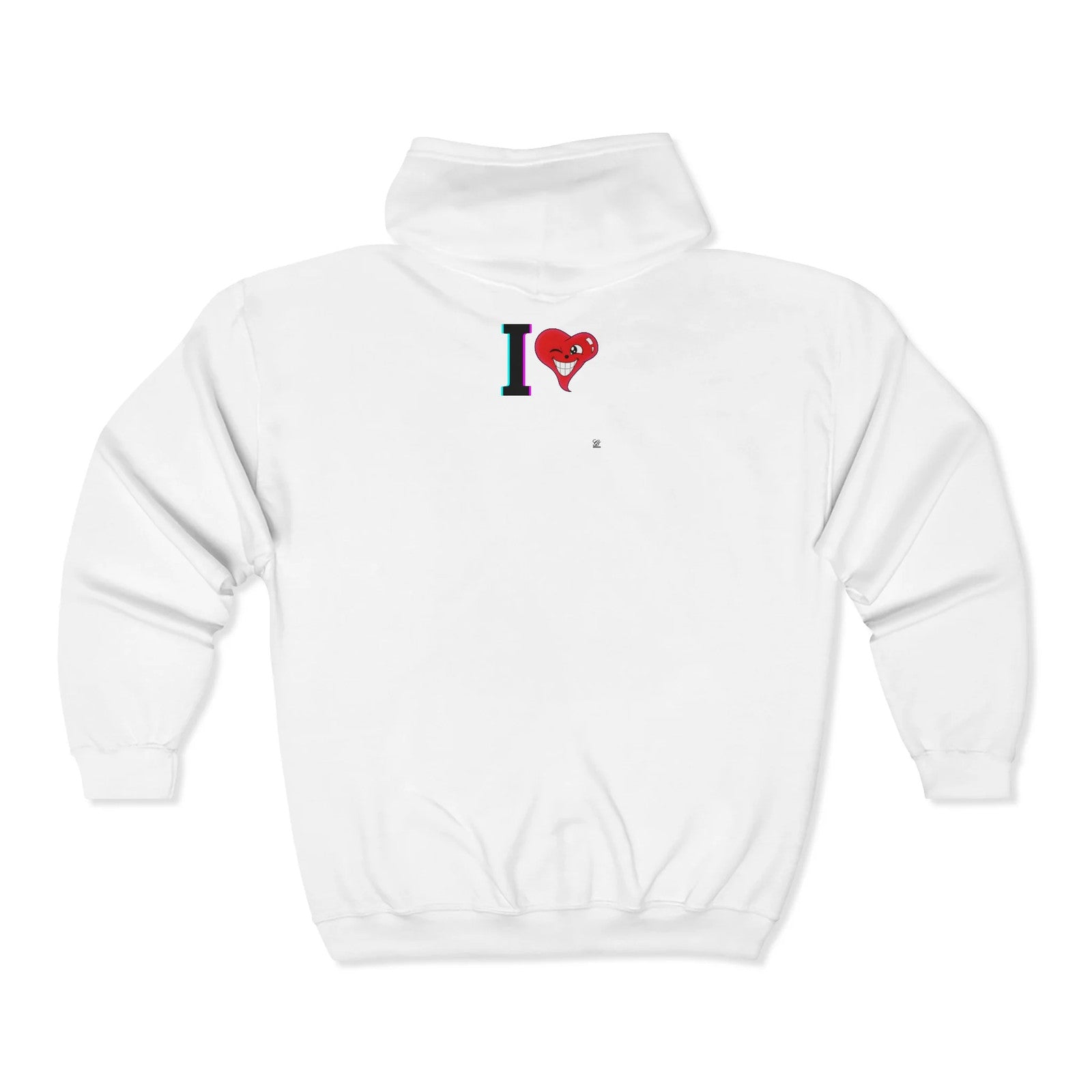 I ️ "Text" Classic Box Personalized Customizable Unisex Heavy Blend™ Full