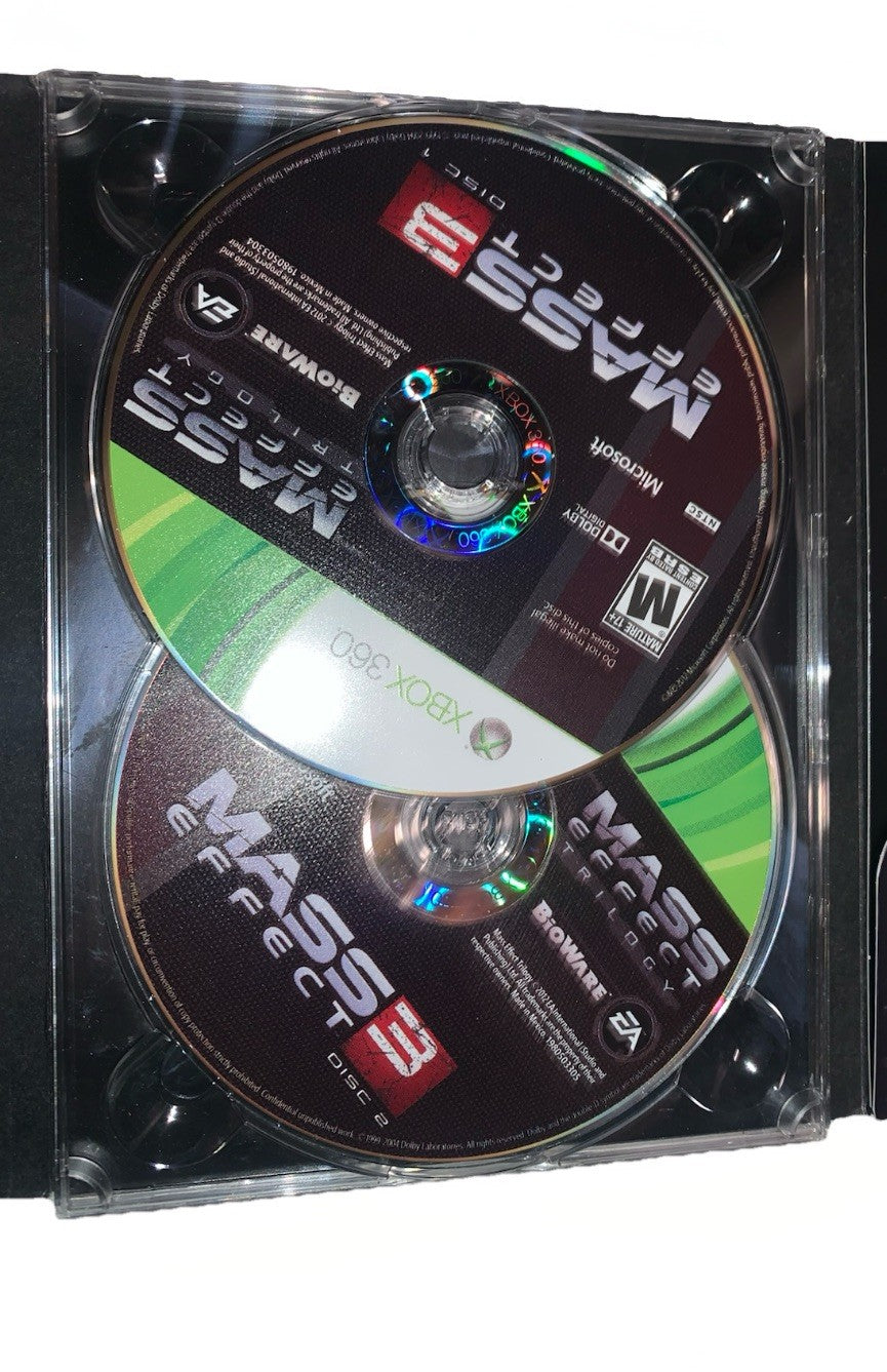 Xbox 360 Games - Mass Effect Trilogy Microsoft N7 5 Discs