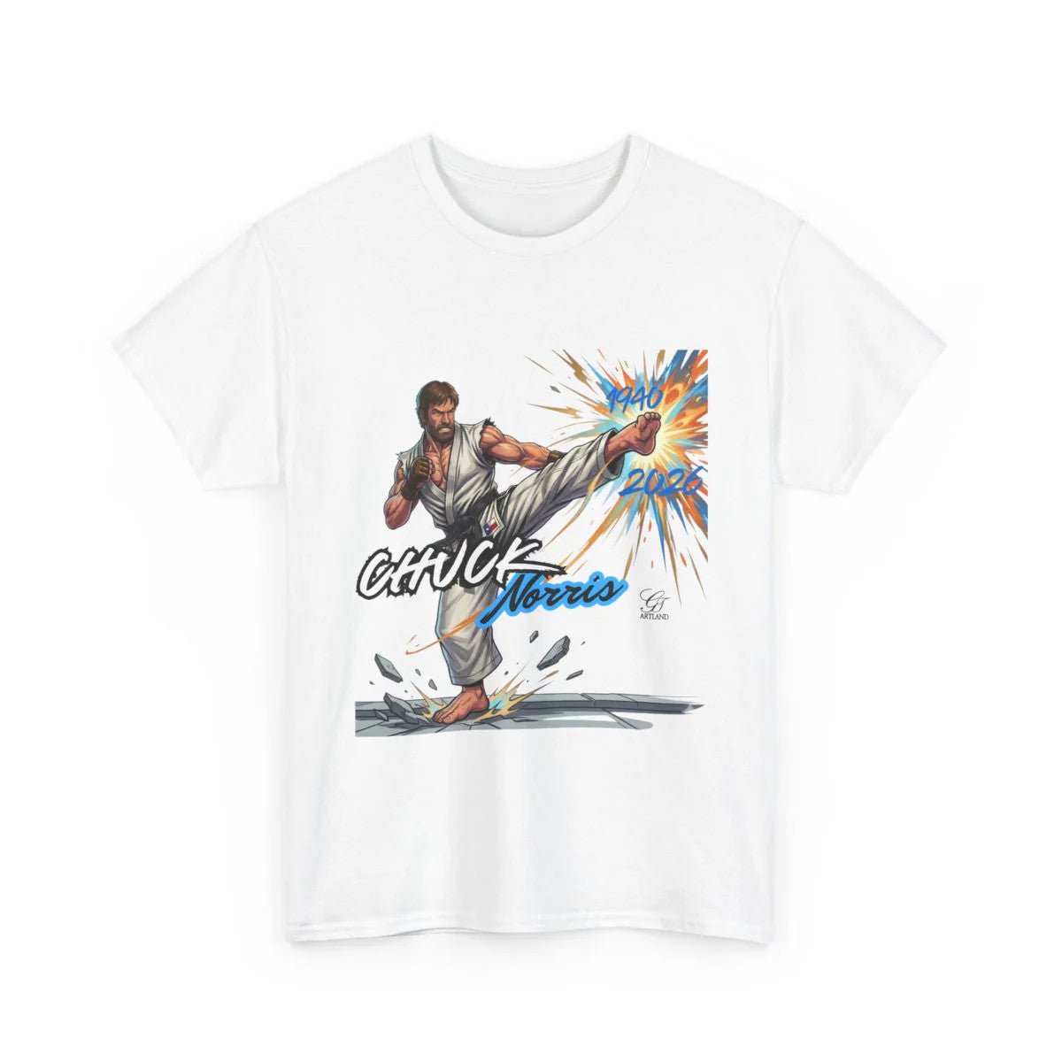Chuck Norris Karate Street Fight Anime URBAN GRAPHIC Designer Unisex Heavy