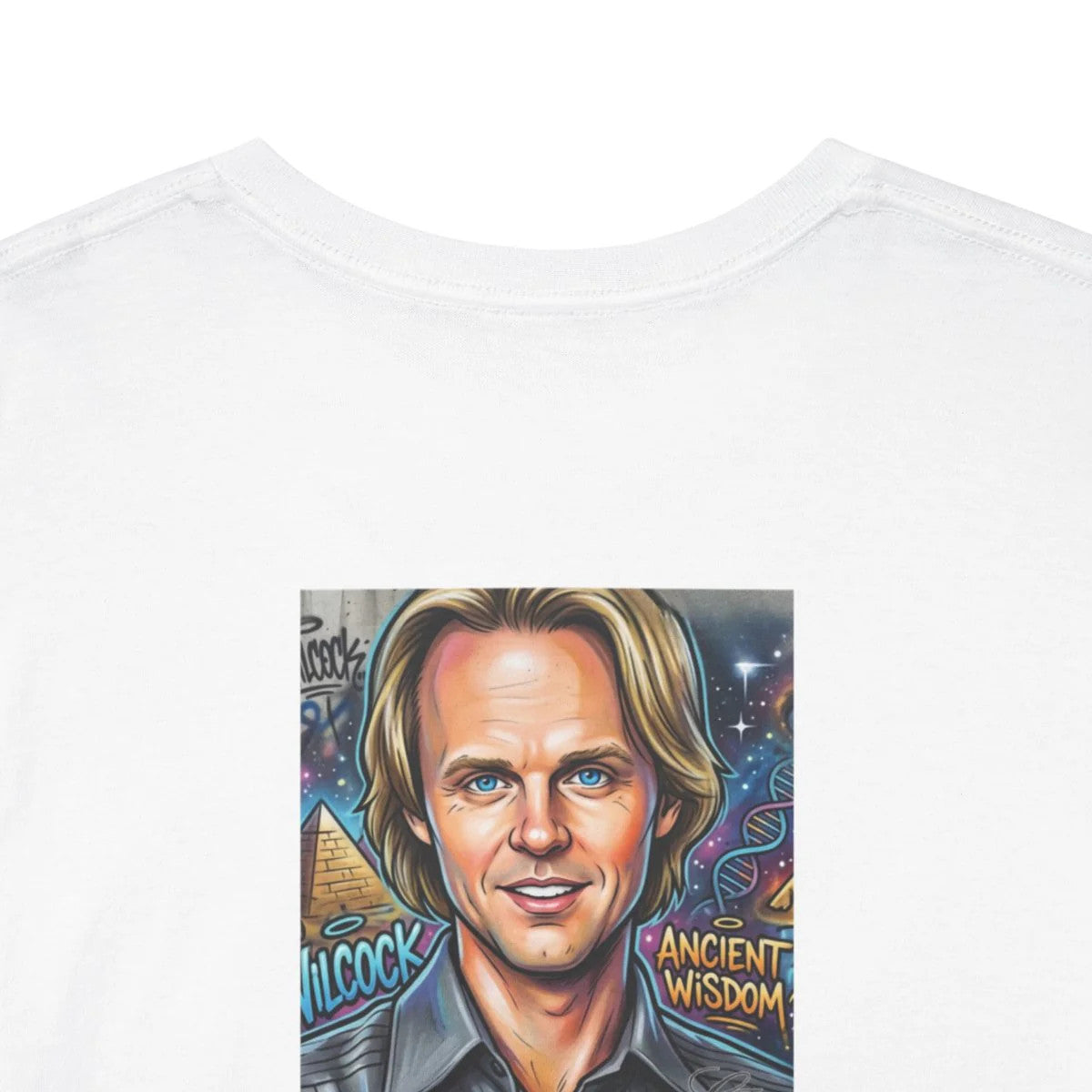 David Wilcock Legendary Urban Graphic Unisex Heavy Cotton Tee by GT Artland
