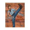 Chuck Norris "I'll Kick Your Butt" Matte Vertical Posters by GT Artland