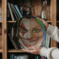 Joka Harley Twin Flame 2 Face Character Ivory Close Up Edition 10” Plate by