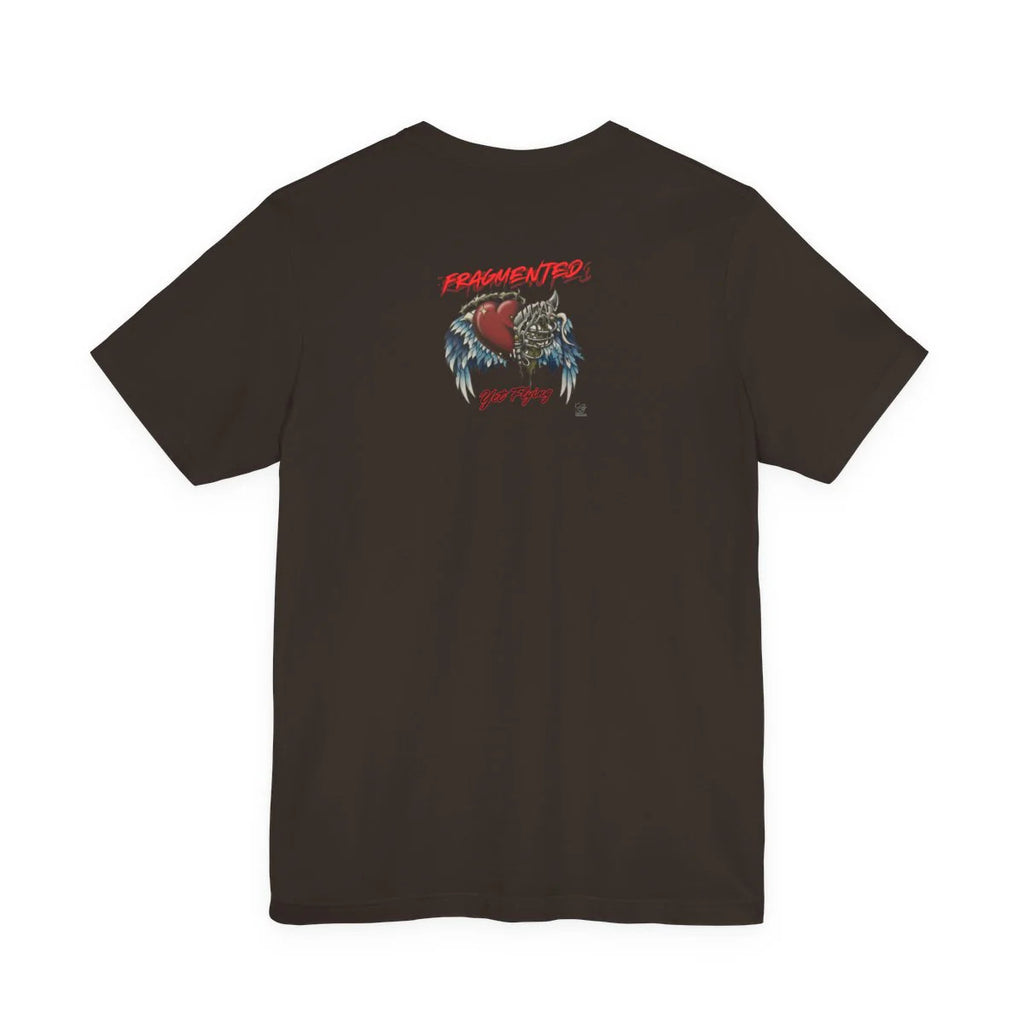 Fragmented Yet Flying Motivational Unisex Jersey Short Sleeve Tee
