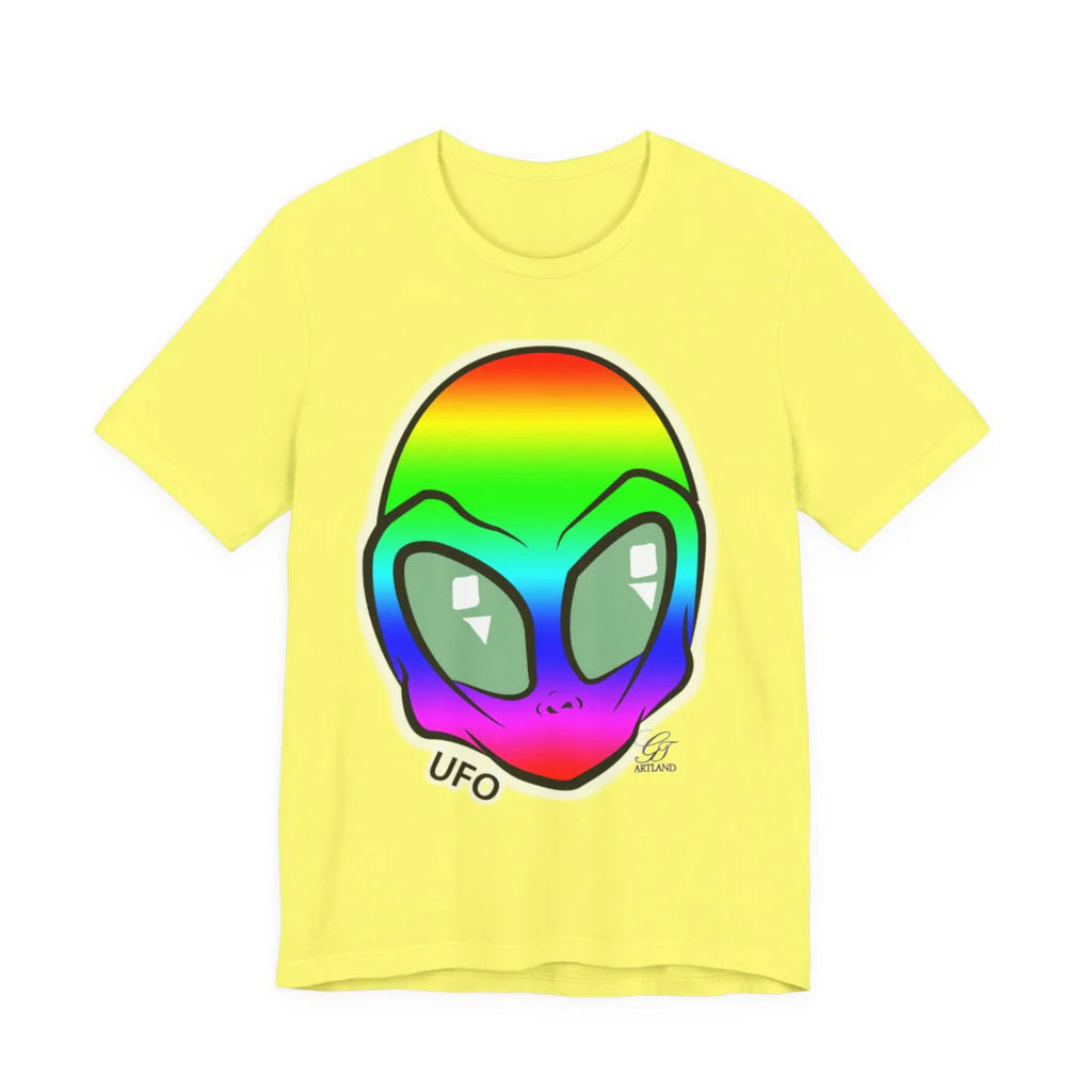 Rainbow UFO Martian 3i Atlas Edition Unisex Jersey Short Sleeve Tee by GT