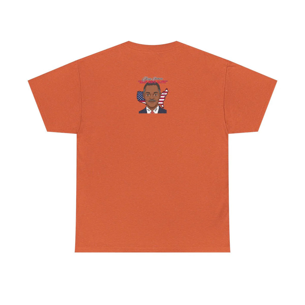 Jesse Jackson "Keep Hope Alive" USA Designer Unisex Heavy Cotton Tee