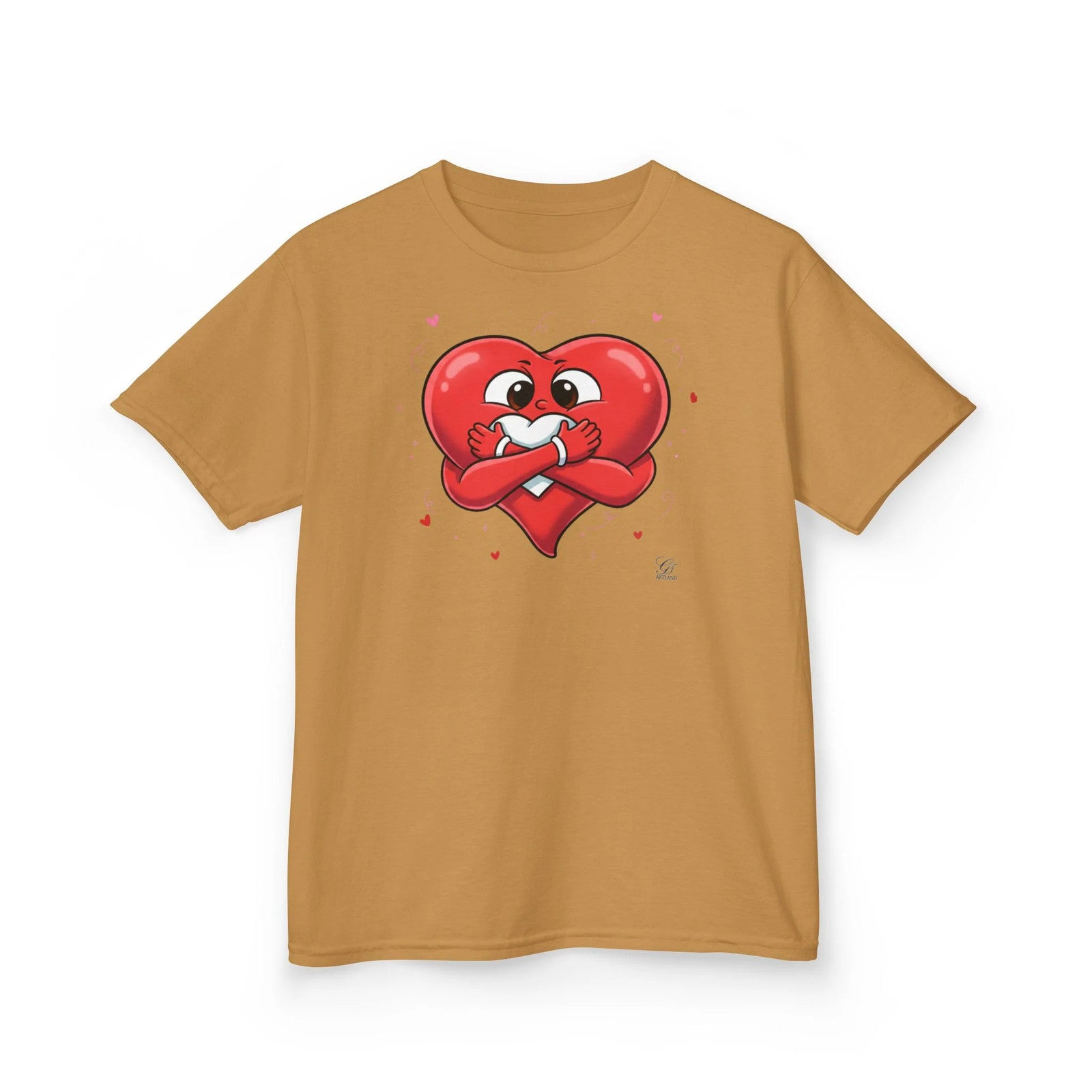 Heart Holding Heart Kids Heavy Cotton™ Tee by GT Artland