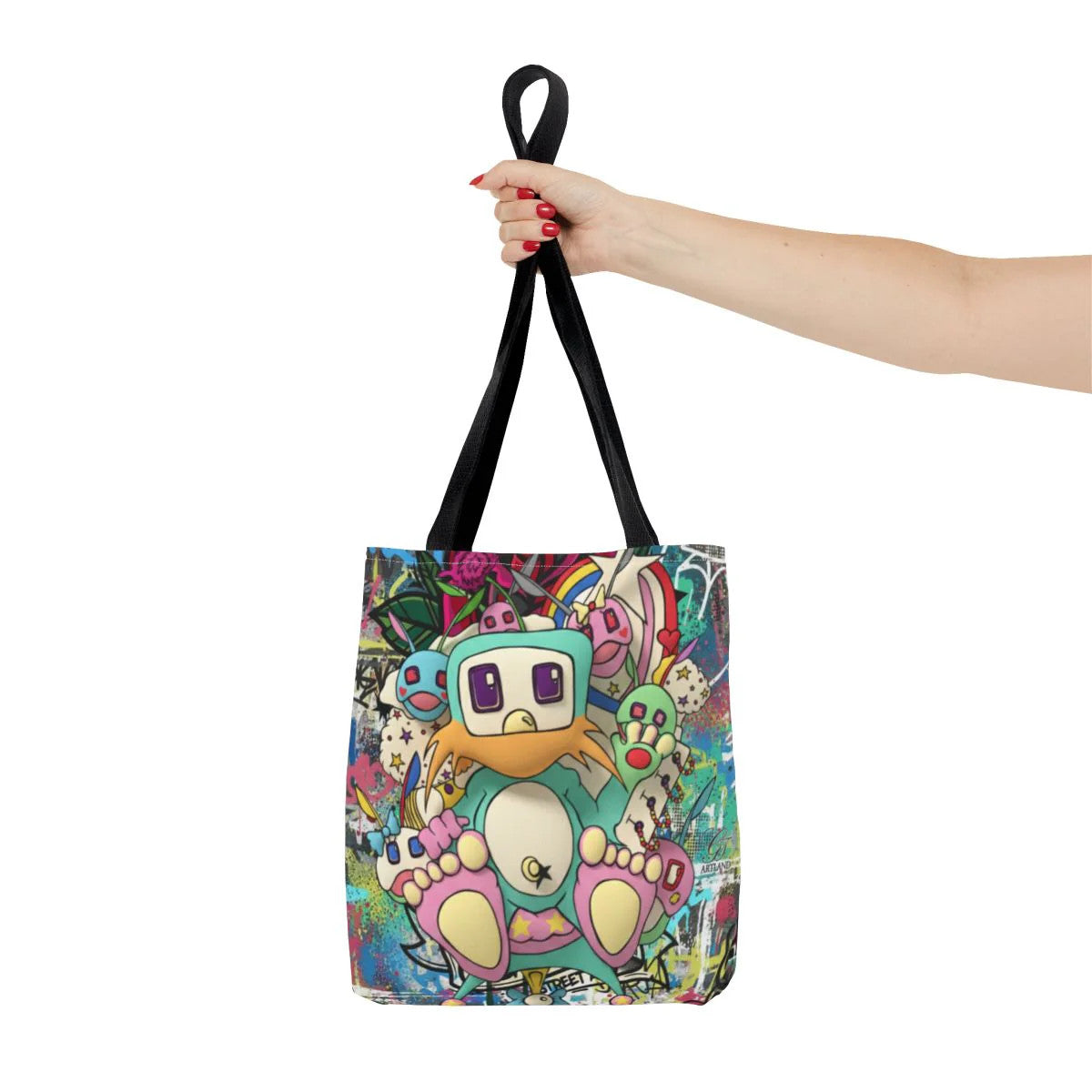 Poon Urban Designer Splash Tote Bag Designer | All-Over Print by GT Artland
