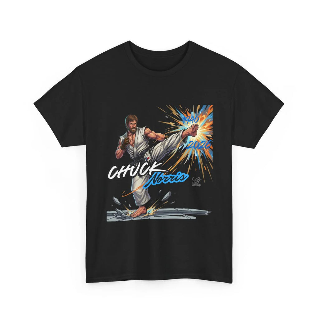Chuck Norris Karate Street Fight Anime URBAN GRAPHIC Designer Unisex Heavy