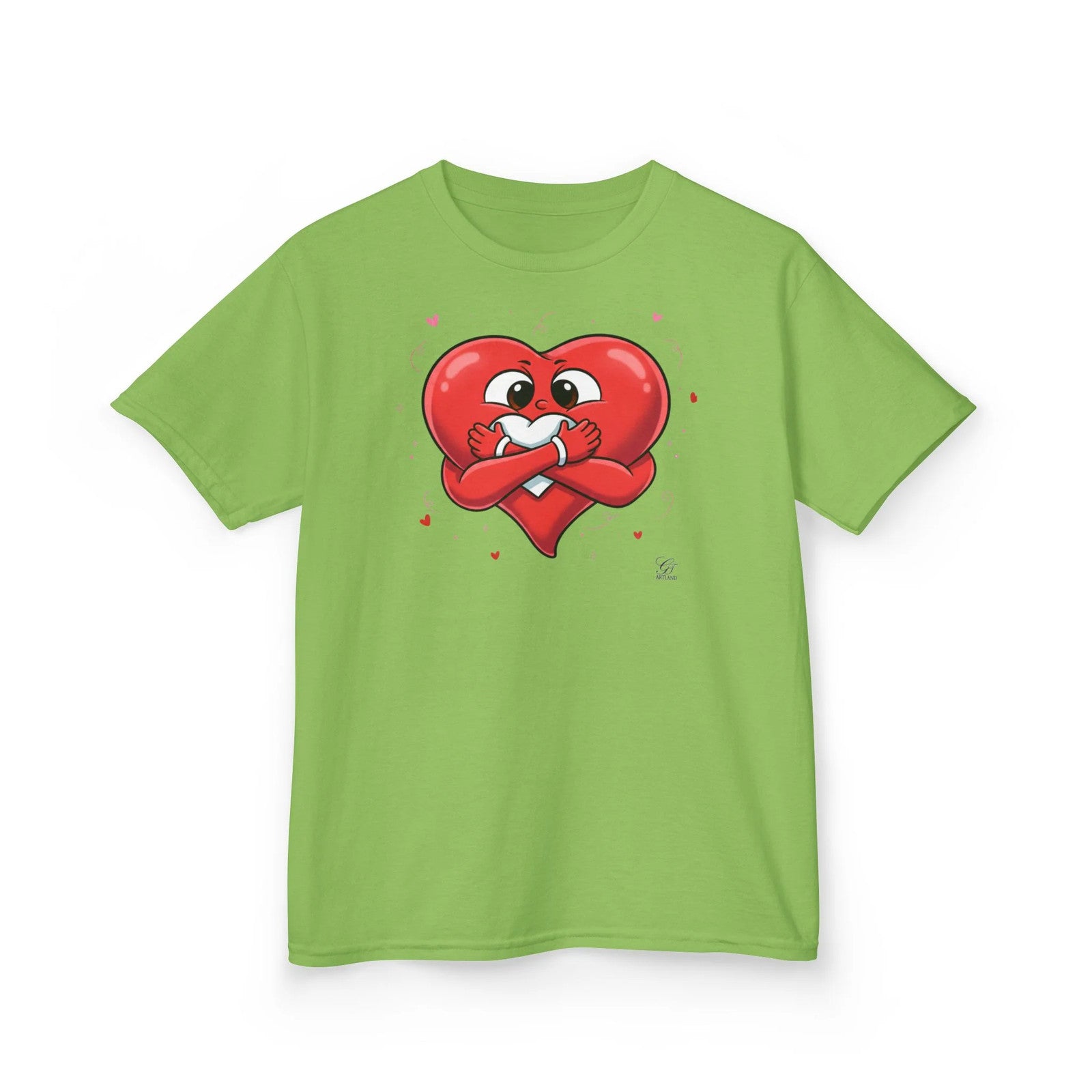 Heart Holding Heart Kids Heavy Cotton™ Tee by GT Artland
