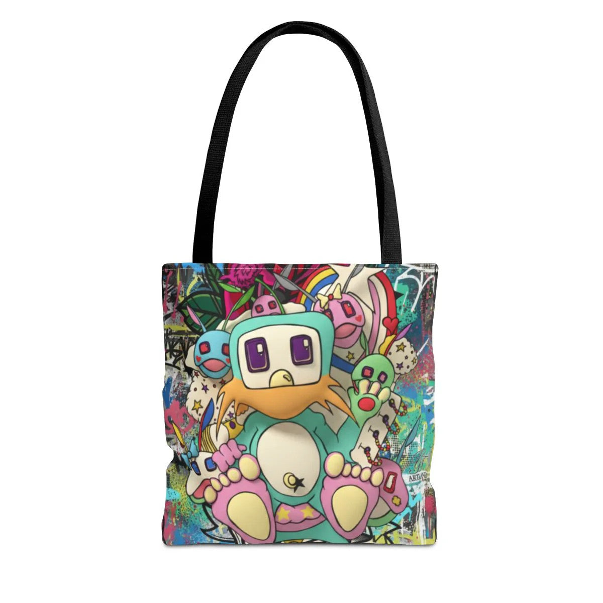 Poon Urban Designer Splash Tote Bag Designer | All-Over Print by GT Artland