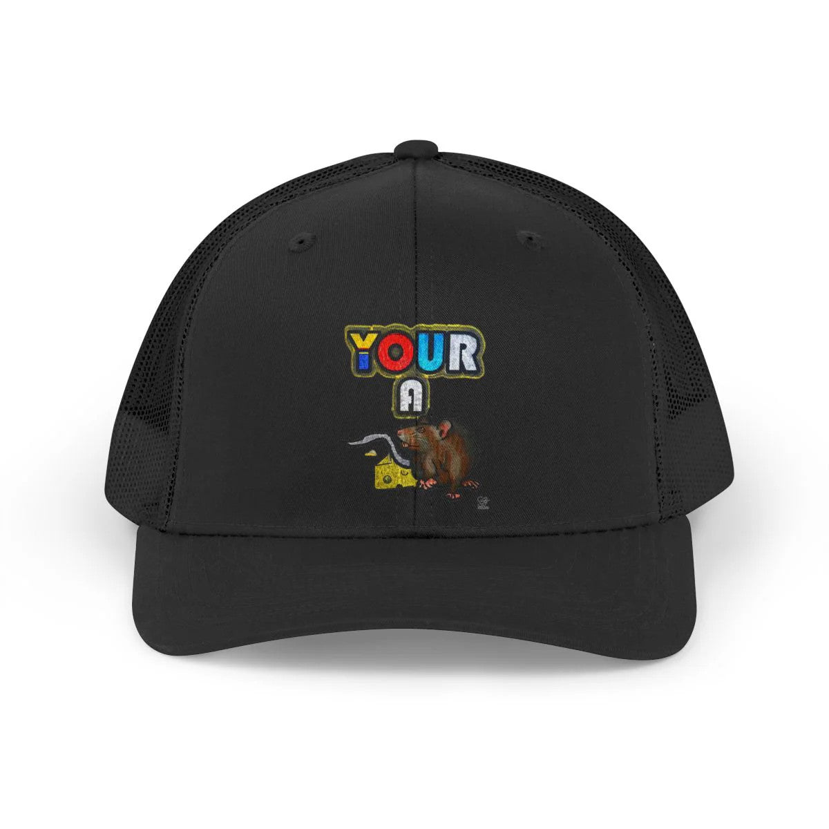 Your a Rat Classic Edition Designer Trucker Retro Hat by GT Artland