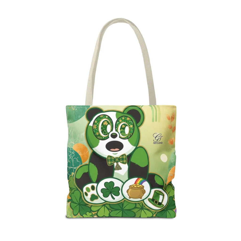 Irish Panda Urban Swag Designer Tote Bag by GT Artland