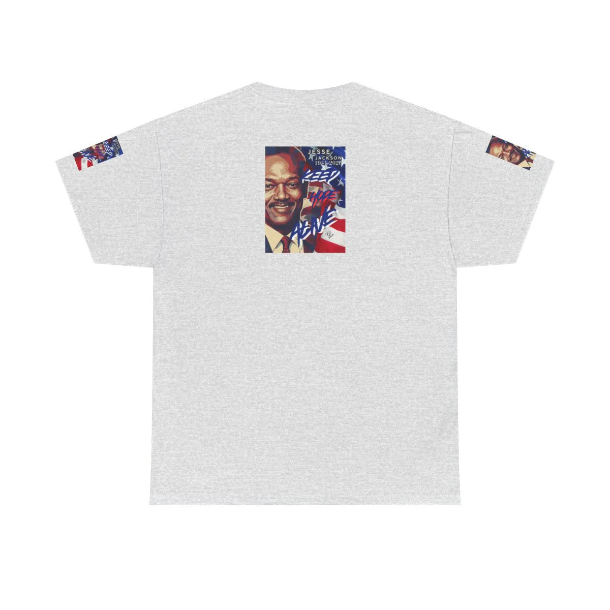 "KEEP HOPE ALIVE" Jesse Jackson USA Tribute Designer Deluxe Unisex Heavy Cotton