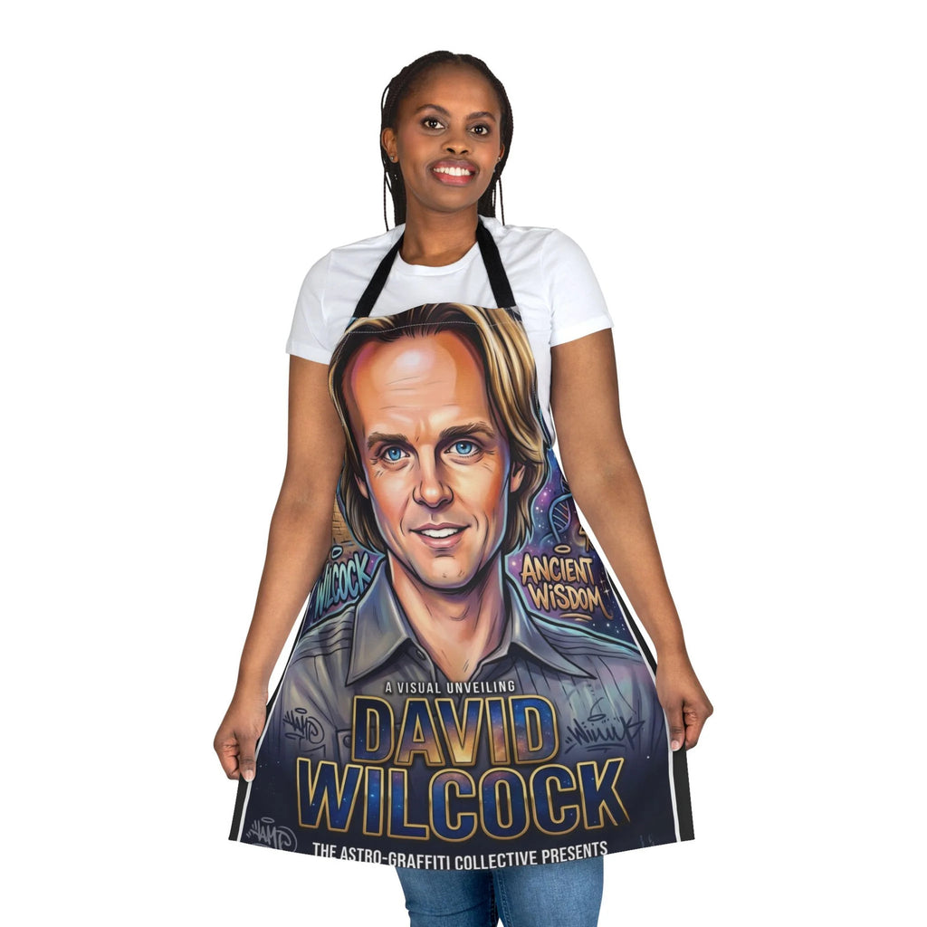 David Wilcock Portrait Apron | Ancient Wisdom Graphic by GT Artland