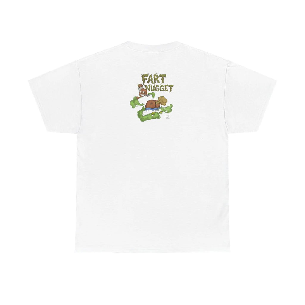 Fart Nugget Ebony Edition Unisex Heavy Cotton Tee by GT Artland