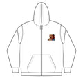 Jesse Jackson Urban Unisex Full-Zip Hooded Sweatshirt by GT Artland