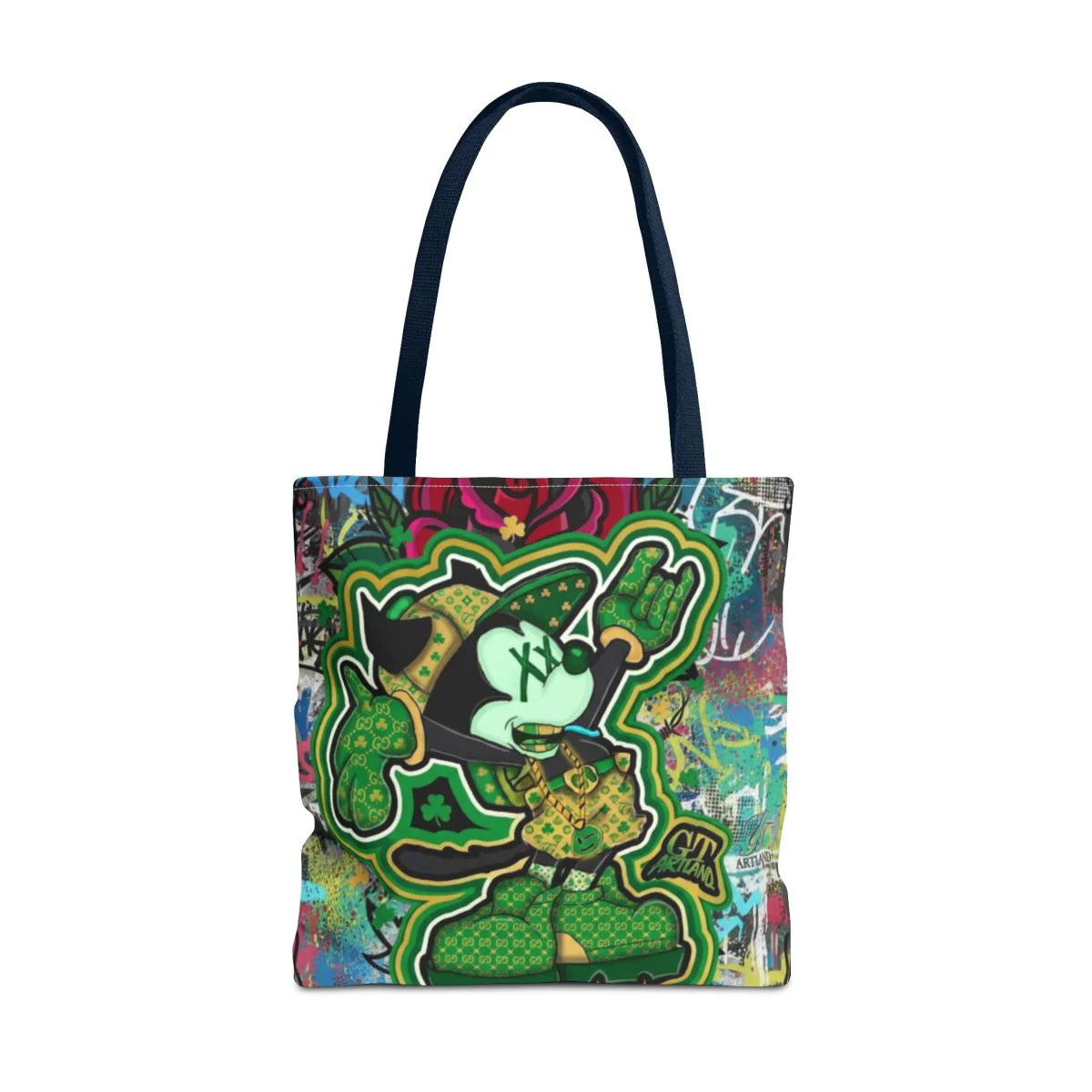 Designer Mouse Urban Legend Splash Tote Bag Designer | All-Over Print by GT